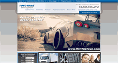 Desktop Screenshot of llantastoyo.com